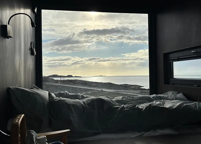 Luxe tent Atlantic Road Sleeping Experience Re-treats *